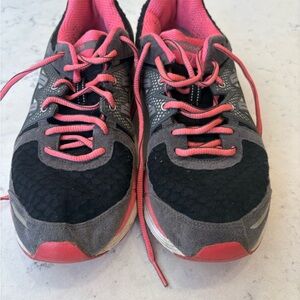 Asics Women's Athletic Shoes - Pink and Gray